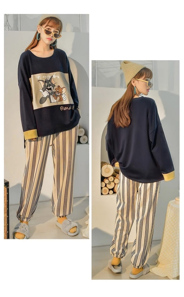 Tom &amp; Jerry Printed Night suit