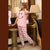 SMILEY NEW POLKA TROUSER NIGHT SUIT-PINK