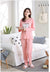 PINK HAPPY CAT PRINTED PJ SET