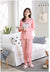 Pink Happy Cat Printed Night Suit