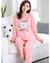 PINK HAPPY CAT PRINTED PJ SET